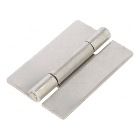 Balama din oțel inoxidabil pentru sudare 40mm x 60mm | Electronic-mag.ro | Componente Electronice