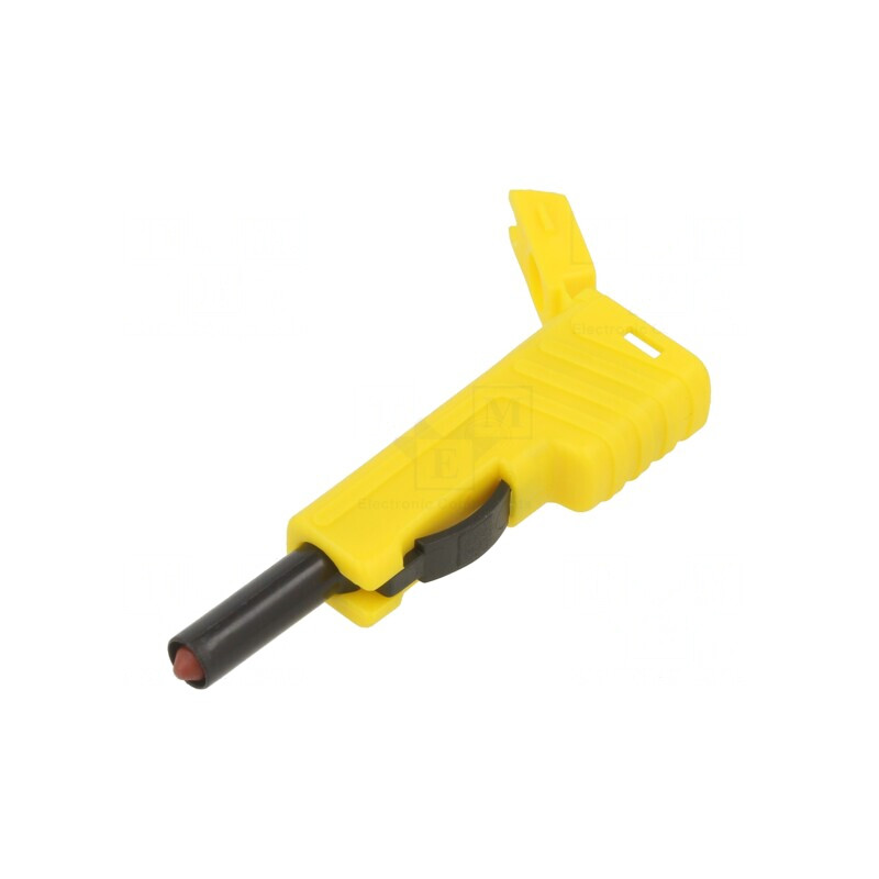 Mufă Banană 4mm 30A 60VDC Galbenă Izolată | Electronic-mag.ro | Componente Electronice