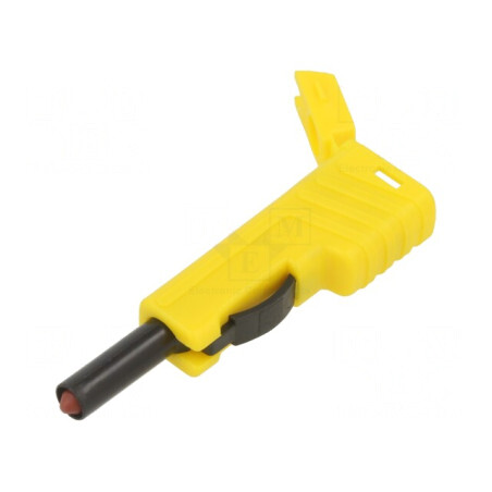 Mufă Banană 4mm 30A 60VDC Galbenă Izolată | Electronic-mag.ro | Componente Electronice