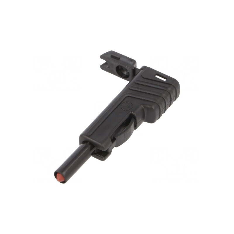 Mufă Banană 4mm 30A 60VDC Neagră Izolată | Electronic-mag.ro | Componente Electronice