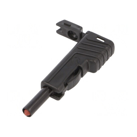 Mufă Banană 4mm 30A 60VDC Neagră Izolată | Electronic-mag.ro | Componente Electronice