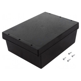 Carcasă Universală cu Lame de Fixare 144x198x73mm | Electronic-mag.ro | Componente Electronice