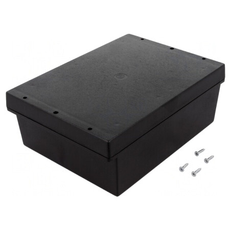 Carcasă Universală cu Lame de Fixare 144x198x73mm | Electronic-mag.ro | Componente Electronice