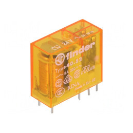 Releu Electromagnetic DPDT 24VAC 15A | Electronic-mag.ro | Componente Electronice