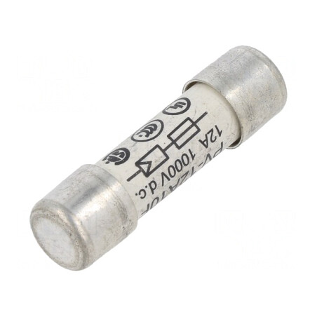 Siguranță gPV 12A 1kVDC 10,3x38mm | Electronic-mag.ro | Componente Electronice