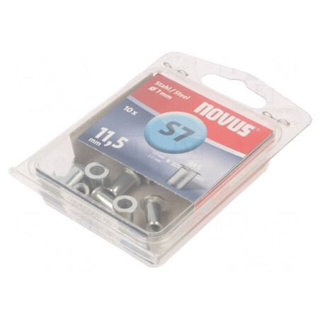 Piuliță nit M5 oțel 10 bucăți | Electronic-mag.ro | Componente Electronice