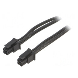 Cablu Micro-Fit 3.0 mamă-mamă 4 pini 0.2m PVC 4A | Electronic-mag.ro | Componente Electronice