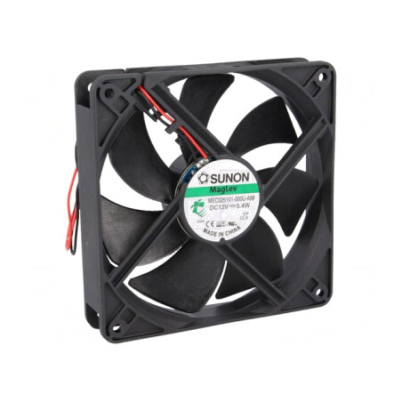 Ventilator Axial DC 12V 120mm 183.8m3/h | Electronic-mag.ro | Componente Electronice
