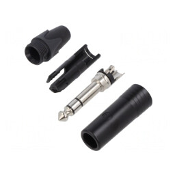 Plug Audio 1/4'' 3 Poli | Electronic-mag.ro | Componente Electronice