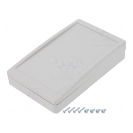 Carcasă Desktop ABS Gri 90x144x30 mm | Electronic-mag.ro | Componente Electronice
