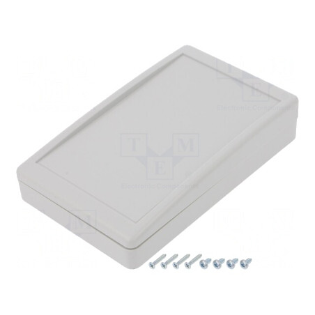 Carcasă Desktop ABS Gri 90x144x30 mm | Electronic-mag.ro | Componente Electronice