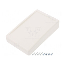 Carcasă Desktop ABS Albă 90x144x30 mm | Electronic-mag.ro | Componente Electronice