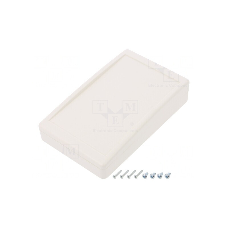 Carcasă Desktop ABS Albă 90x144x30 mm | Electronic-mag.ro | Componente Electronice