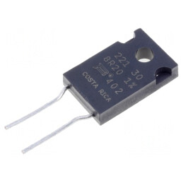 Rezistor Thick Film THT TO220 8.2Ω 30W 1% | Electronic-mag.ro | Componente Electronice
