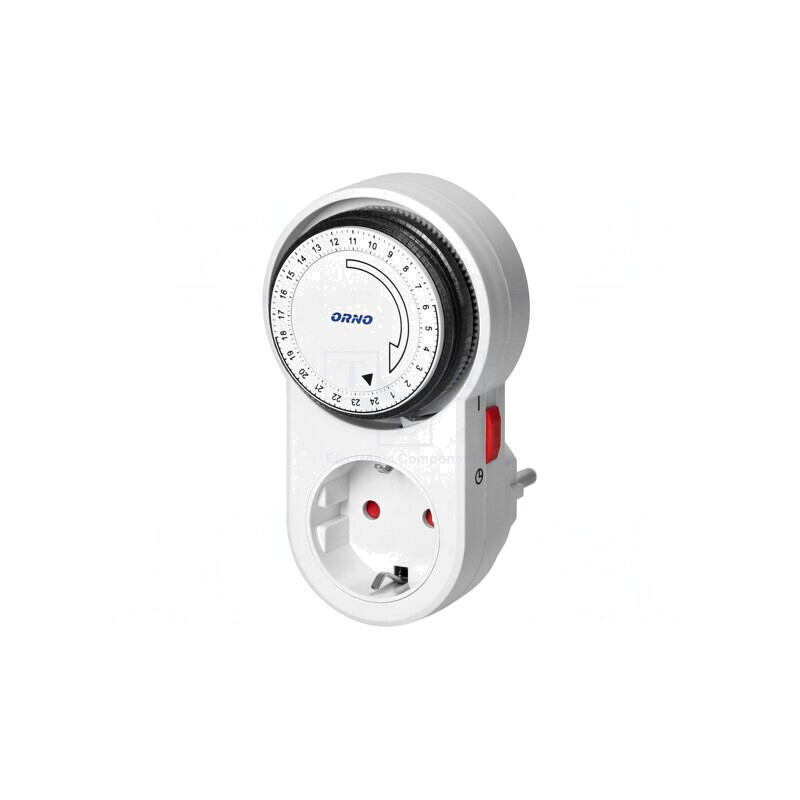 Întrerupător Temporizator 15min-24h 230V 16A 0-50°C | Electronic-mag.ro | Componente Electronice