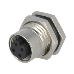 Soclu M12 mamă DeviceNet/CANopen IP68 250V | Electronic-mag.ro | Componente Electronice