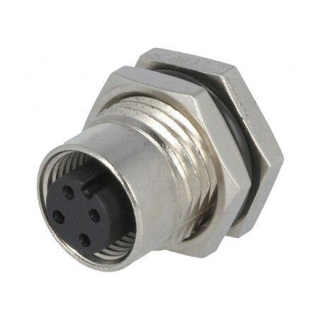 Soclu M12 mamă DeviceNet/CANopen IP68 250V | Electronic-mag.ro | Componente Electronice