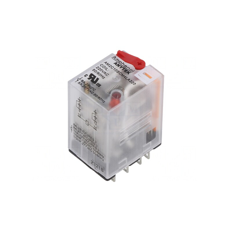 Releu Electromagnetic Industrial DPDT 220VAC 10A | Electronic-mag.ro | Componente Electronice Releu Electromagnetic Industrial DPDT 220VAC 10A | Electronic-mag.ro | Componente Electronice