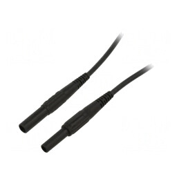 Cablu măsurare 19A soclu banană 4mm mufa banană 4mm | Electronic-mag.ro | Componente Electronice