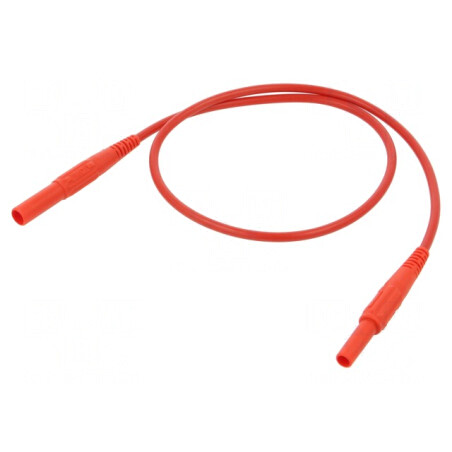 Cablu măsurare 4mm soclu și mufă banană 19A | Electronic-mag.ro | Componente Electronice