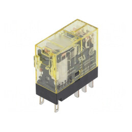 Releu Electromagnetic DPDT 24VAC 8A | Electronic-mag.ro | Componente Electronice