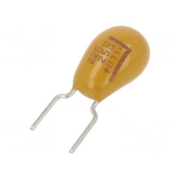 Condensator Tantal 22uF 25V THT | Electronic-mag.ro | Componente Electronice