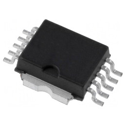 IC: power switch; high-side; 700mA; Ch: 4; SMD; PowerSO10; tub