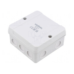 Cutie de Conexiuni IP55 Gri 88x88x50mm | Electronic-mag.ro | Componente Electronice