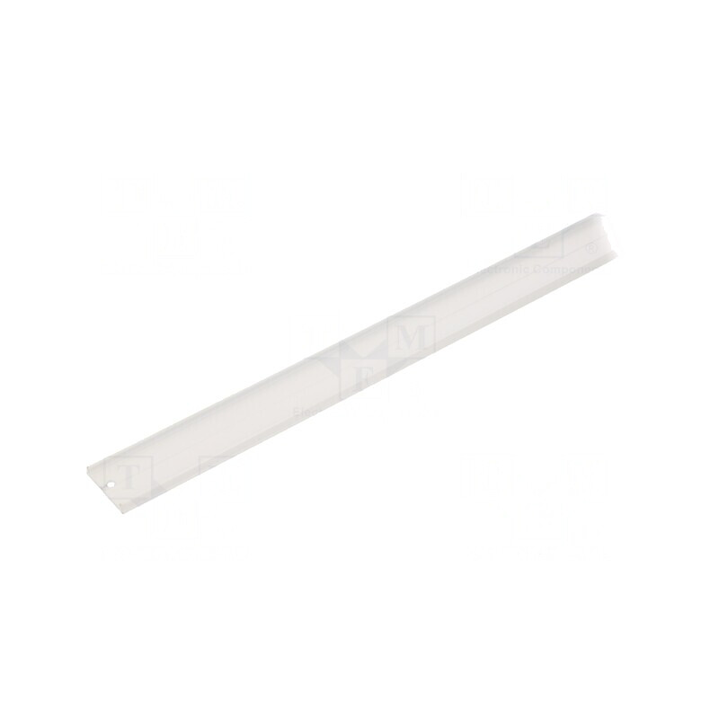 Profil Aluminiu pentru Module LED Alb 2m FIX16 de Suprafață | Electronic-mag.ro | Componente Electronice