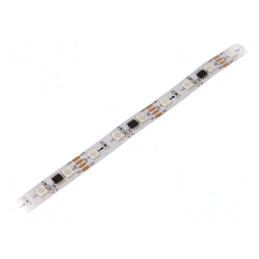 Bandă LED RGB Programabilă 12V 60 LED/m IP20 | Electronic-mag.ro | Componente Electronice
