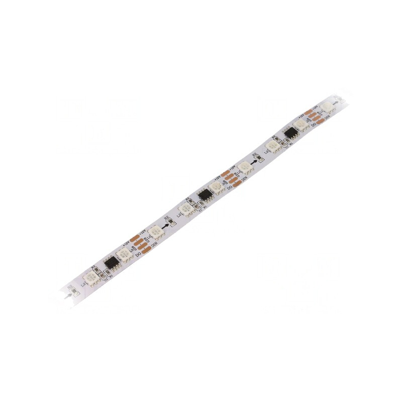 Bandă LED RGB Programabilă 12V 60 LED/m IP20 | Electronic-mag.ro | Componente Electronice