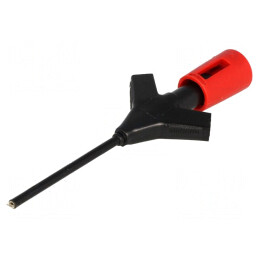 Clips de Măsurare cu Pensetă Roșie 2A 60VDC 0,64mm | Electronic-mag.ro | Componente Electronice