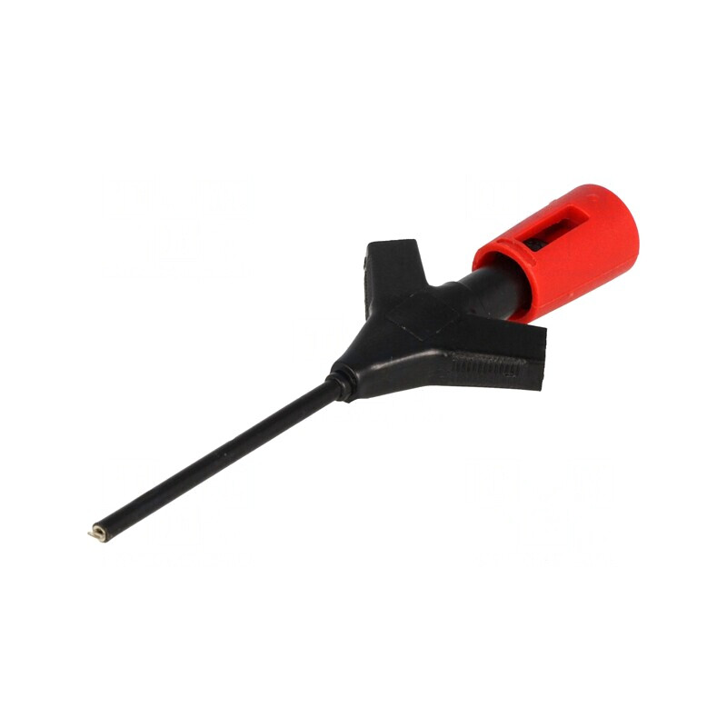 Clips de Măsurare cu Pensetă Roșie 2A 60VDC 0,64mm | Electronic-mag.ro | Componente Electronice