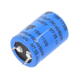 Condensator Electrolitic SNAP-IN 3,3mF 50V 22x30mm | Electronic-mag.ro | Componente Electronice