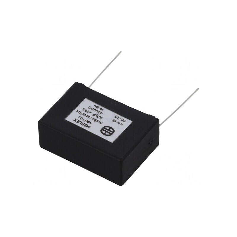 Condensator cu Polipropilenă 3,3uF 450VDC THT | Electronic-mag.ro | Componente Electronice