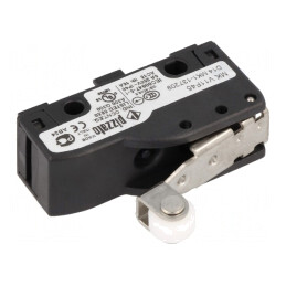 Microîntrerupător SNAP ACTION 6A/250VAC 5A/24VDC SPDT | Electronic-mag.ro | Componente Electronice