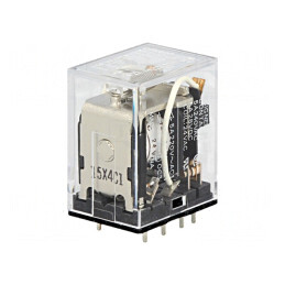 Releu Electromagnetic DPDT 24VAC 5A | Electronic-mag.ro | Componente Electronice