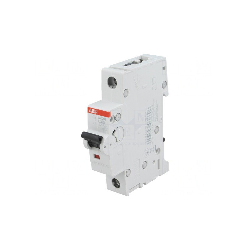 Întrerupător Supracurent 40A 230VAC 1P C | Electronic-mag.ro | Componente Electronice