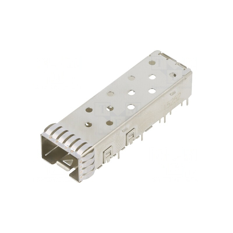 SFP Cage Assembly PCI Solder Tail | Electronic-mag.ro | Componente Electronice
