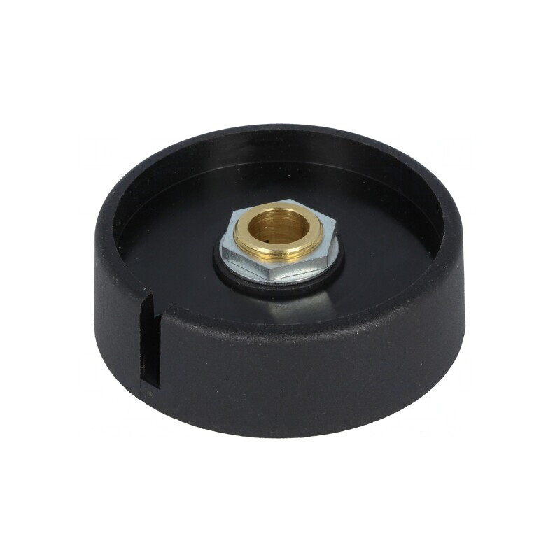 Buton rotativ negru cu indicator 8mm 50x16mm | Electronic-mag.ro | Componente Electronice Buton rotativ negru cu indicator 8mm 50x16mm | Electronic-mag.ro | Componente Electronice