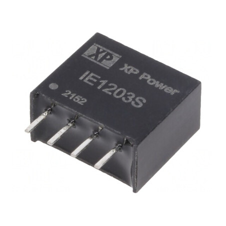 Convertor DC/DC 1W 12V la 3.3V 300mA SIP THT | Electronic-mag.ro | Componente Electronice