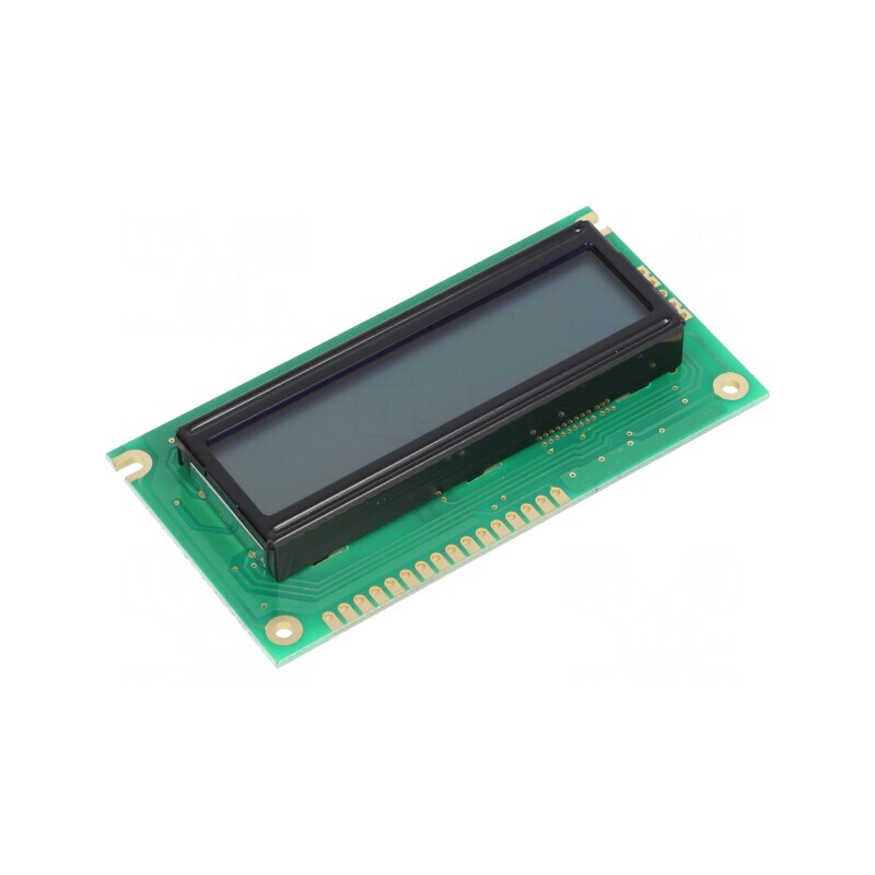 Afișaj LCD Alfanumeric STN 16x2 Gri 84x44mm | Electronic-mag.ro | Componente Electronice