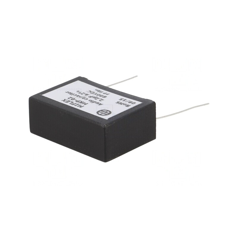 Condensator Polipropilenă 2,2uF 600VDC THT | Electronic-mag.ro | Componente Electronice