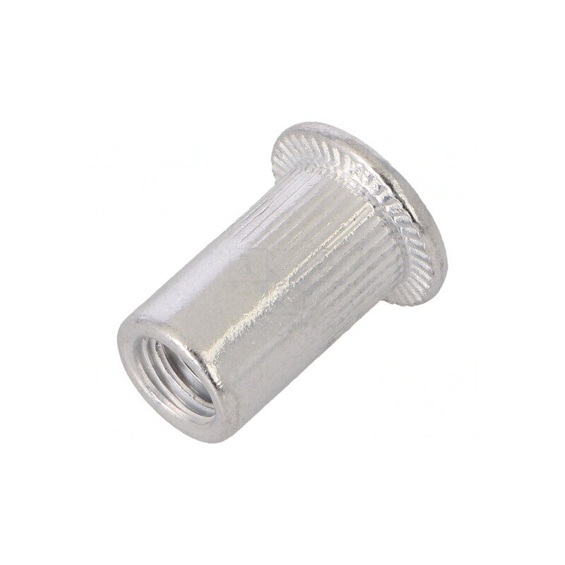 Piuliţă Nit M6 Aluminiu 10 Bucăţi | Electronic-mag.ro | Componente Electronice