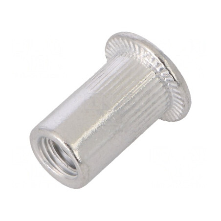 Piuliţă Nit M6 Aluminiu 10 Bucăţi | Electronic-mag.ro | Componente Electronice