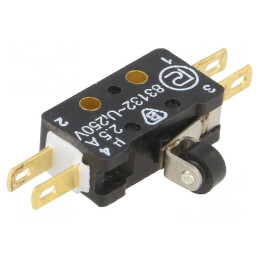 Microîntrerupător SNAP ACTION 2,5A 250VAC 0,3A 220VDC | Electronic-mag.ro | Componente Electronice