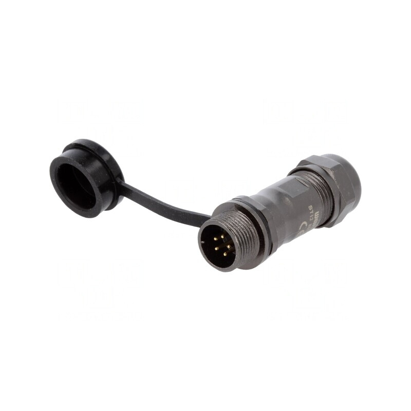 Mufă ST12 tată IP67 pentru cablu 5A 180V | Electronic-mag.ro | Componente Electronice Mufă ST12 tată IP67 pentru cablu 5A 180V | Electronic-mag.ro | Componente Electronice