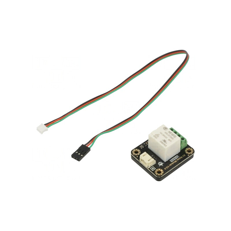 Releu Modul 1 Canal 2,8-5,5V DC 10A Gravity | Electronic-mag.ro | Componente Electronice
