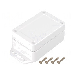 Carcasă Universală Albă IP67 90x60x40mm | Electronic-mag.ro | Componente Electronice