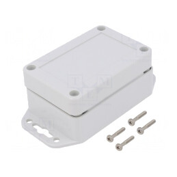 Carcasă Universală ABS Gri Deschis 60x90x40mm | Electronic-mag.ro | Componente Electronice